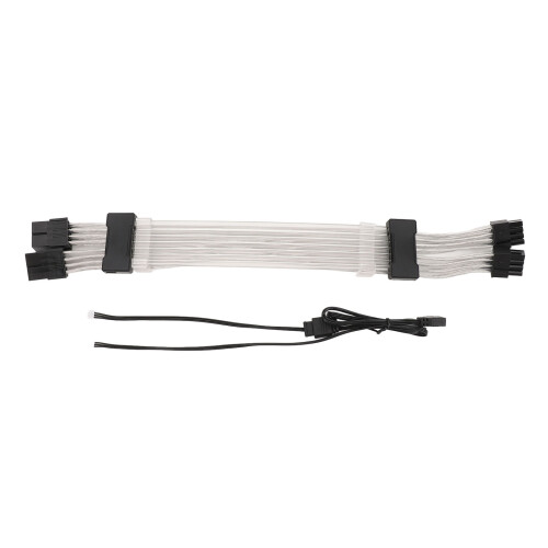2x8PIN ARGB GPU-Stromverlängerungskabel, 30 cm, 1