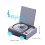 Tragbarer CD-Player mit Lautsprechern, 3