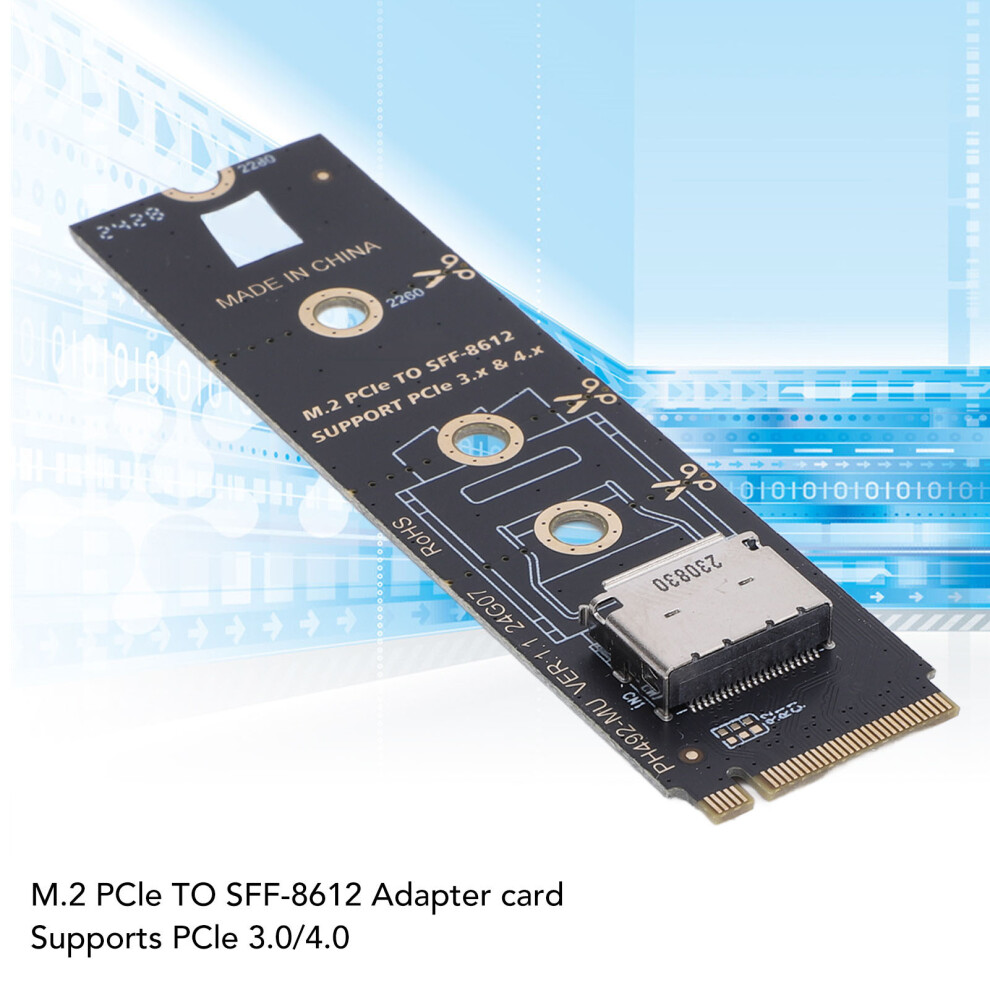 Pcie 3.0 M.2 Mkey Zu Oculink Sff-8611 Sff-8612 8141948165801
