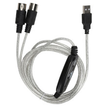 MIDI-Kabel MIDI zu USB-Kabel Adapter