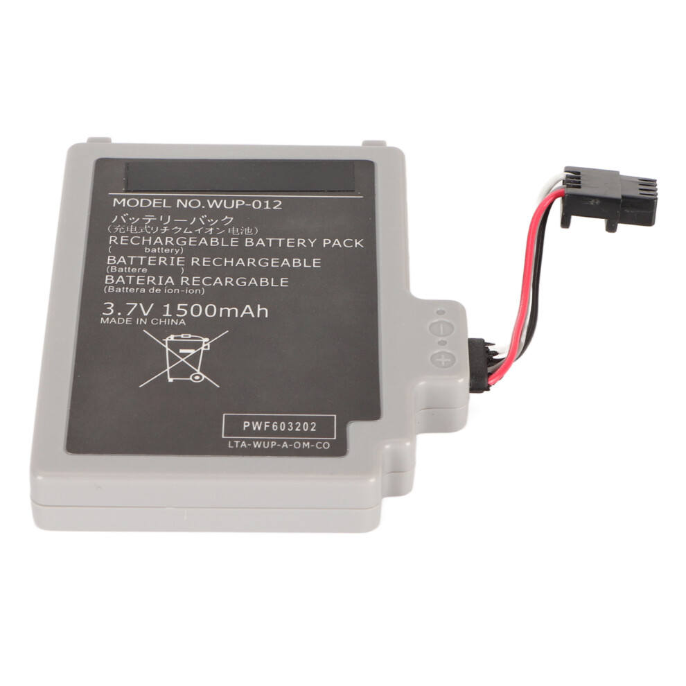 Wup 012 Gamepad-Akku, 1500 Mah, Wiederaufladbarer 8141948175961