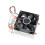 Mini-CPU-Kühler, 2 Heatpipes, hoher Luftstrom, 4