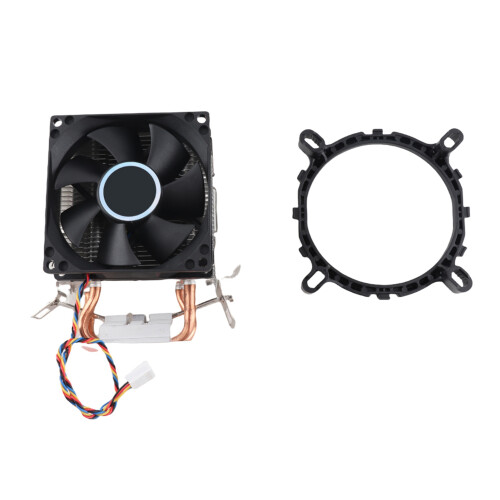 Mini-CPU-Kühler, 2 Heatpipes, hoher Luftstrom, 1