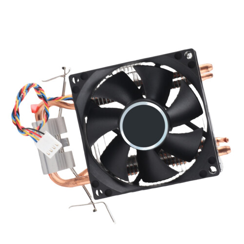 Mini-CPU-Kühler, 2 Heatpipes, hoher Luftstrom, 2