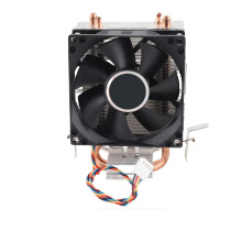 Mini-CPU-Kühler, 2 Heatpipes, hoher Luftstrom,