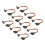 10er-Pack SATA-Kabel, 15-polig, 90-Grad-Stecker 9