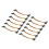 10er-Pack SATA-Kabel, 15-polig, 90-Grad-Stecker 7