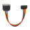 10er-Pack SATA-Kabel, 15-polig, 90-Grad-Stecker 15