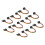 10er-Pack SATA-Kabel, 15-polig, 90-Grad-Stecker 5