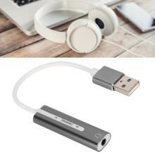 USB-Soundkarte, Aluminiumlegierung, externe