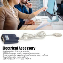 USB-zu-RS232-Konverter, DB9, integrierter