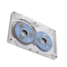 Tonbandkassette, selbstgemacht, 55 Minuten, leeres