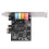 PCI-E 5.1 Soundkarte CMI8738 Chip 7