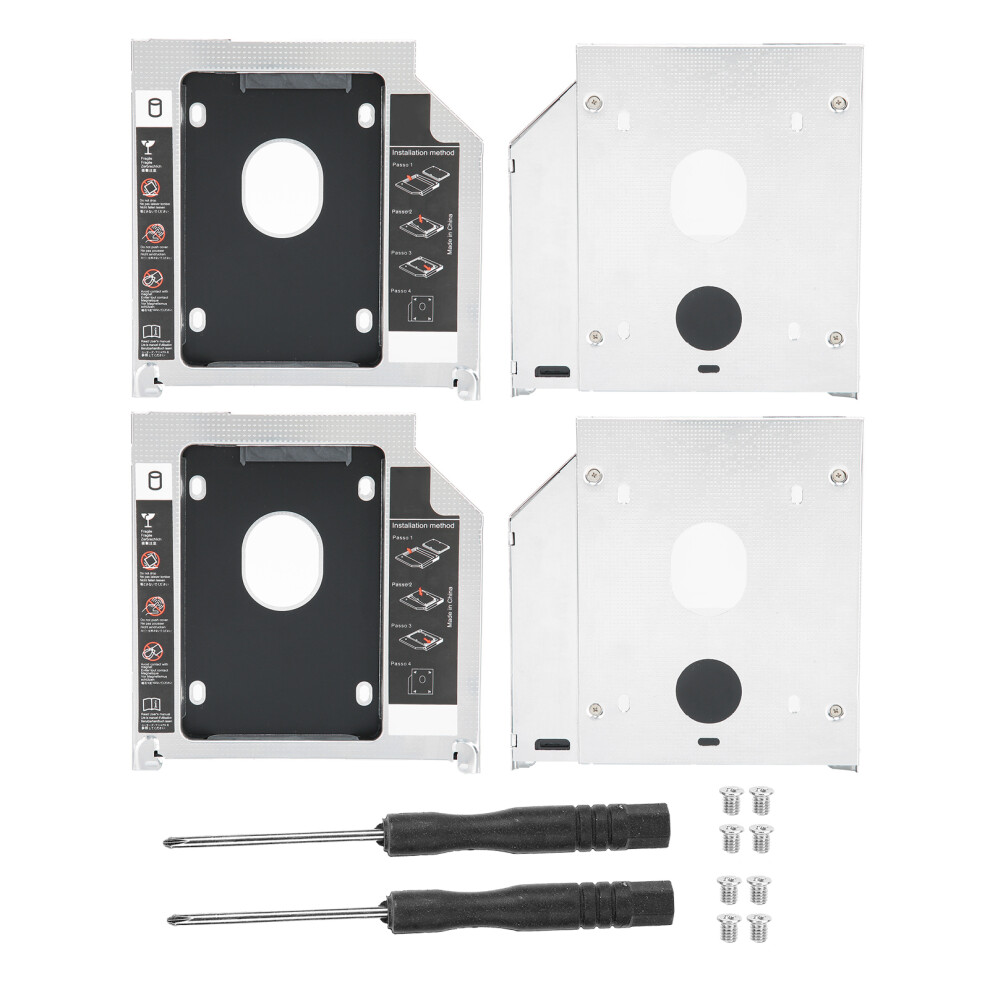 2-Teiliges Zweites Ssd-Hdd-Caddy-Gehã¤Use Fã¼R 8141948169922