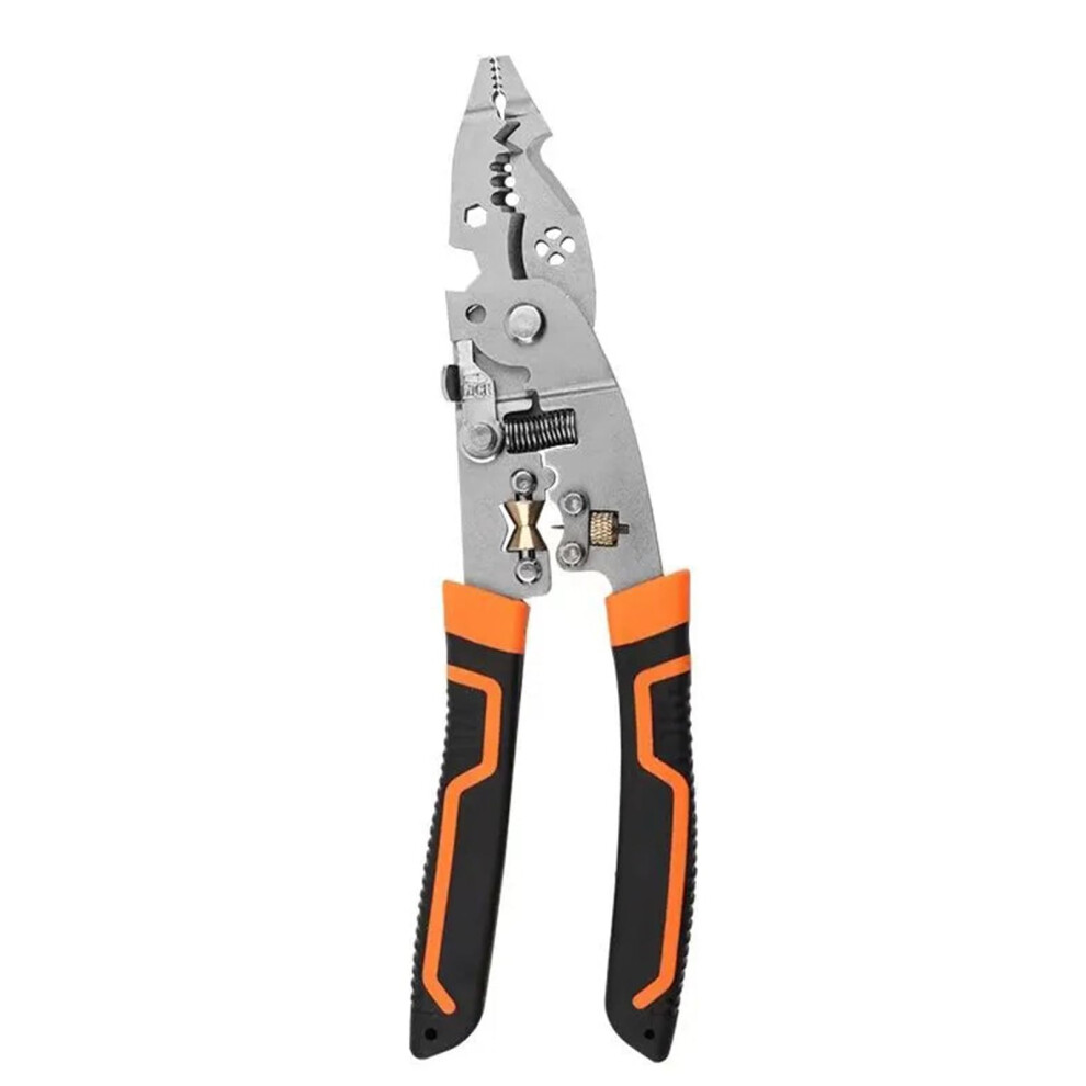 Highstrength Carbon Steel 10 In 1 Wire Stripping Pliers Tool For Professional Electricians And Repair Crafts Ref: 6770 9412369550354
