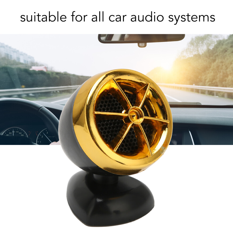 2 Stã¼Cke Dome Hochtã¶Ner 1200W Lautsprecher Hohe Gold 8141948166716