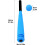 Foam Baseball Bat PVC Tubes High Density Safe Game Blue 5