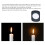LED-Videoleuchte mit Stativ, 1/8-Filter und 14