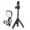 LED-Videoleuchte mit Stativ, 1/8-Filter und 7