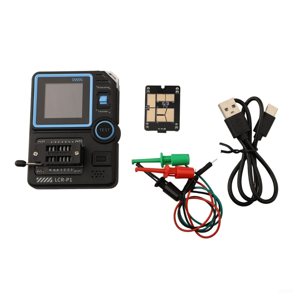Lcrp1 Transistor Tester, Diode Triode Capacitance Esr Meter With Display 9426802029253