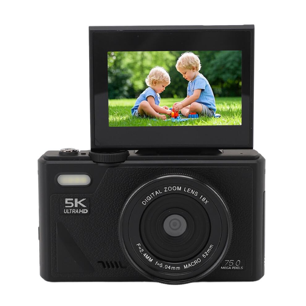 5K-Digitalkamera, 75 Mp Hd, 18-Facher Digitalzoom, 8141948189142