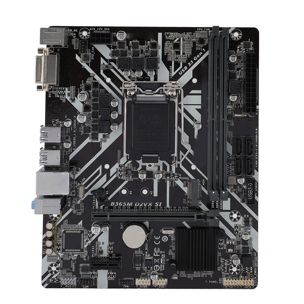 B365m D2vx Si M Atx-Motherboard Ddr4x2 Dimm 8141948197925