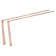 2x Pure Copper Metal Detection Rods Copper Dowsing for The Outdoors