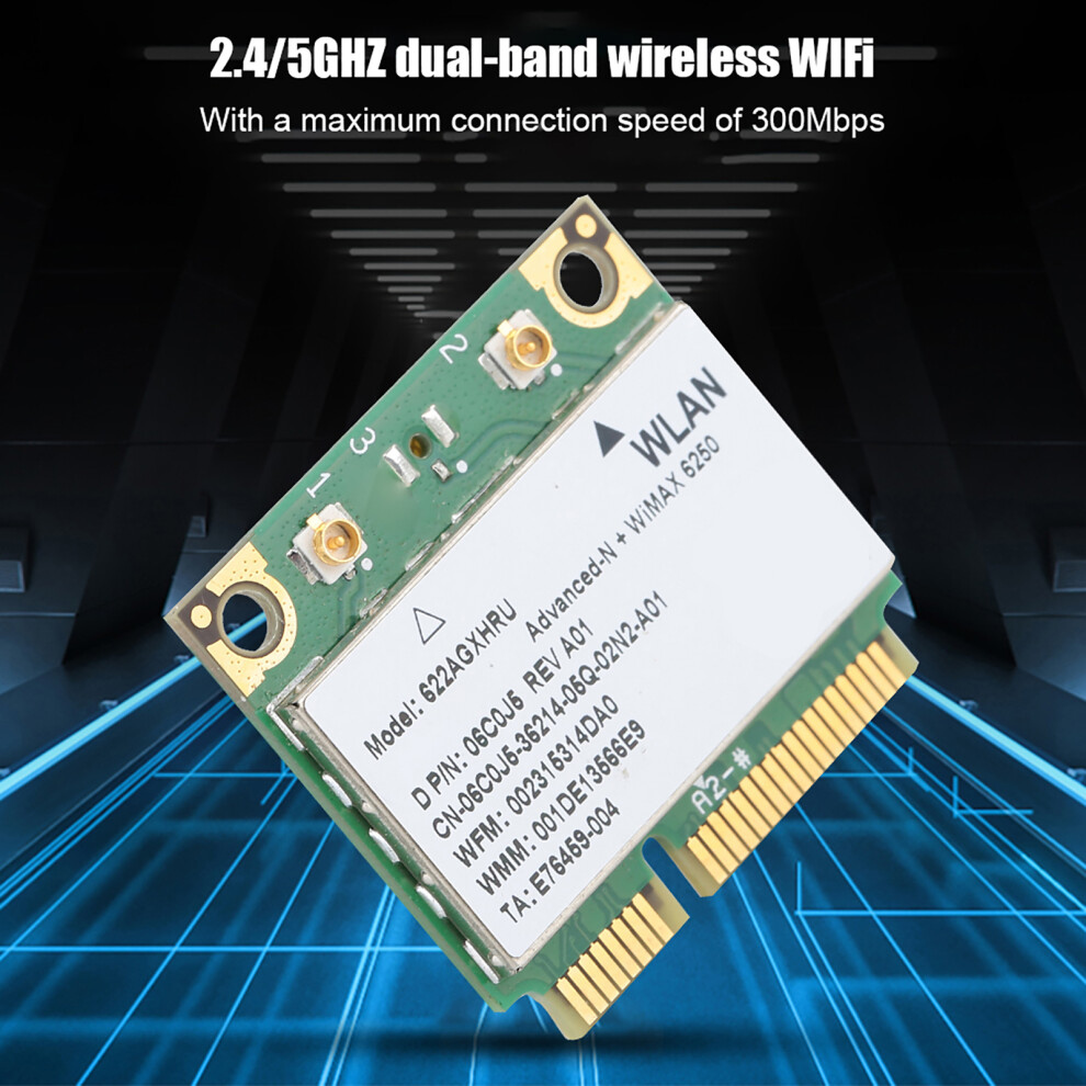 Fã¼R Intel 6250An 622Anxhmw Mini Pcie 300Mbps 8141948203565