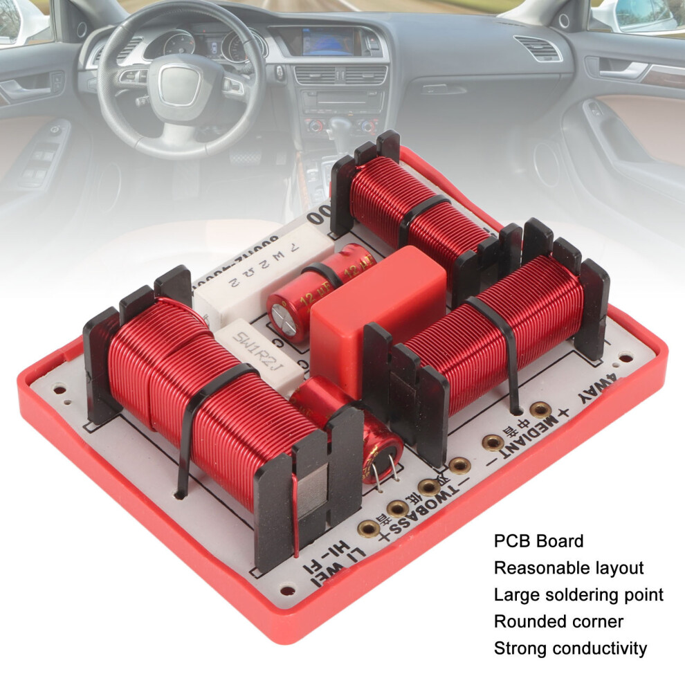 4-Wege-Crossover-Filter Pcb 1 Hã¶Hen 1 Alto 2 Bass 8141948199677