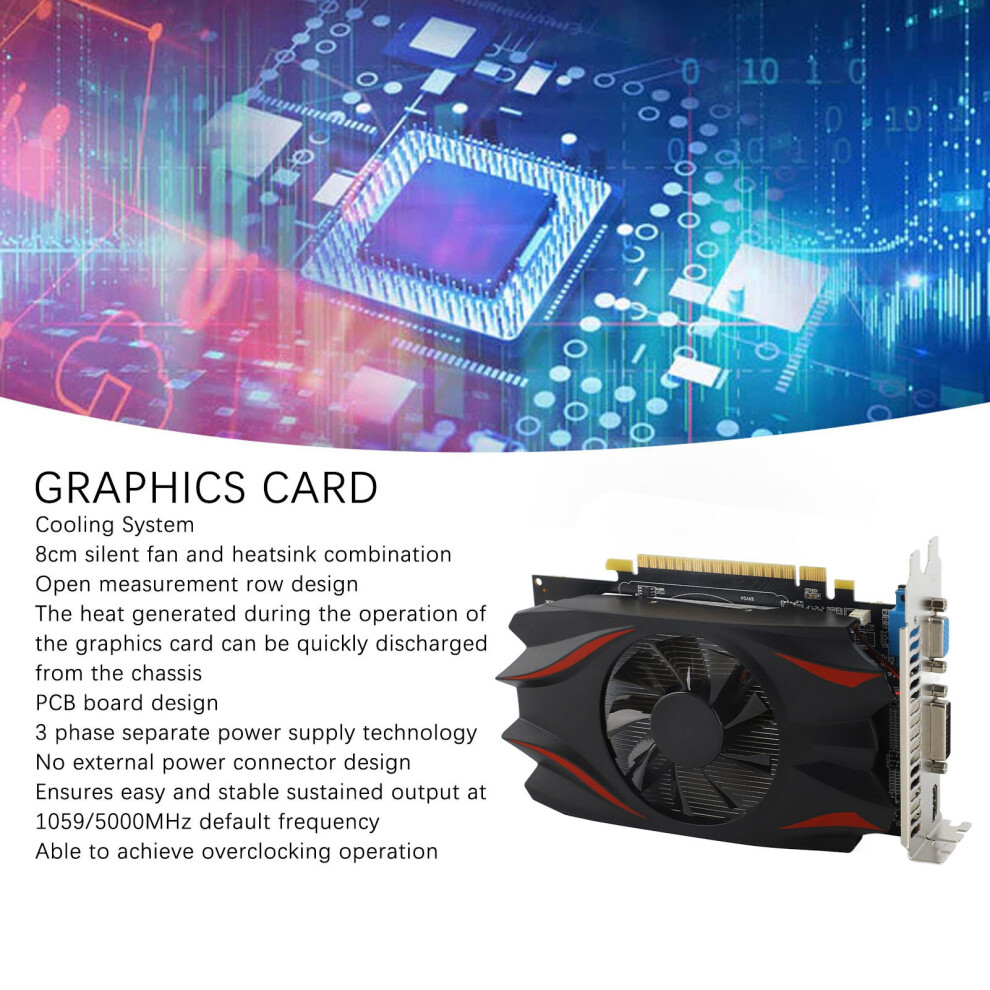 Gtx650 2 Gb Gaming-Grafikkarte Gddr5 8141948194344