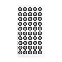 4 sheets reflecting, 3D scan reference points, marking stickers, film marker, reflection markers for handheld scanner precise tracking points