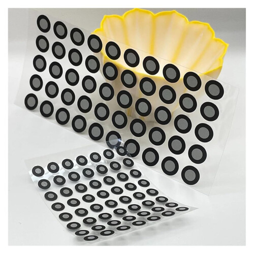 4 sheets reflecting, 3D scan reference points, marking stickers, film marker, reflection markers for handheld scanner precise tracking points 2