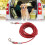 Hunde-Anbindekabel, Stahldraht, Doppelkopf, 1