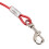 Hunde-Anbindekabel, Stahldraht, Doppelkopf, 14