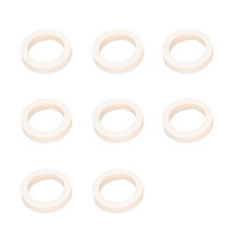 8 pieces bicycle front fork foam rings, oil seal foam, foam rings, foam, absorption sealing rings, suitable for bicycles, front fork 30 mm