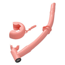 Snorkel Tube for Snorkelling, Swimming with Snorkel for Diving, Comfortable Wet  Flexible Diving Equipment, Foldable Training Equipment