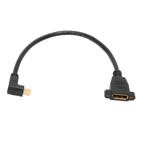 DP-Buchse auf Mini-DP-Stecker, Kabel mit 1