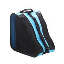 Roller skate bag, ice skate bag, storage bag, große Kapazität, inline skates bag for skating enthusiasts blue