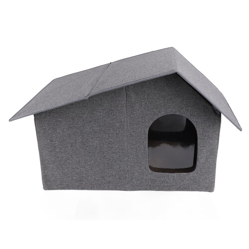 Katzenhaus für draußen, wasserabweisend, 2