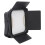 LED-Videolichtpanel mit Torblende, 138 LEDs, 30 W, 6