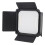 LED-Videolichtpanel mit Torblende, 138 LEDs, 30 W, 5
