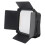 LED-Videolichtpanel mit Torblende, 138 LEDs, 30 W, 7
