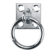 Anbinderingplatte, rostfreier Überzug aus Metall,