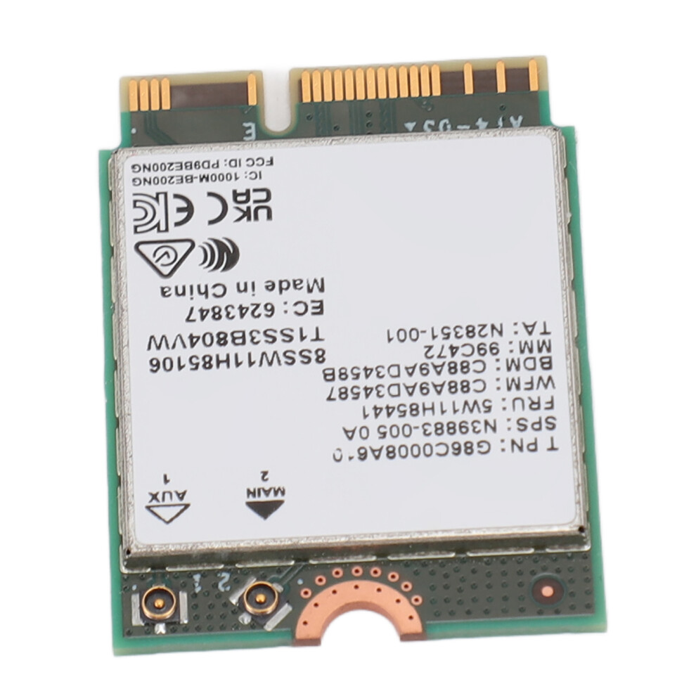 Wifi 7-Netzwerkkarte Fã¼R Intel Be200 Ngw, 8141948234965