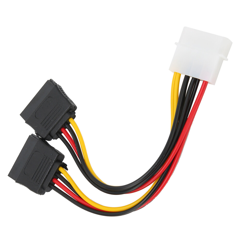 2Pcs Festplatte Netzkabel 4Pin Ide 15Pin Sata 8141948205873