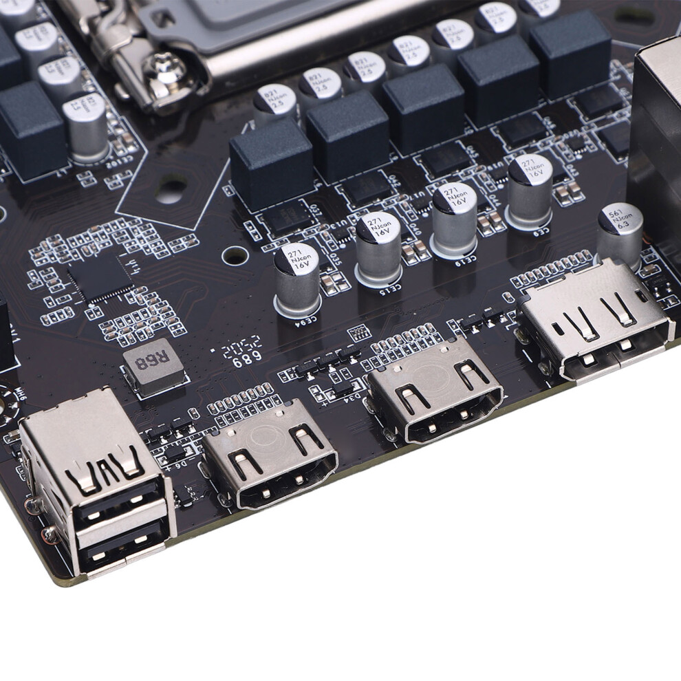 H610 Gaming-Motherboard, Doppelkanal, Ddr4, 8141948198328
