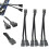 3Pcs 4Pin 1 zu 2 Ärmeln YSplitter Adapter Kabel 1