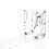 Tragbares kleines Computergehäuse Plexiglasschale 4