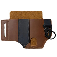 MultiTool Leather Holster Quick Release Tactical EDC Belt Organizer