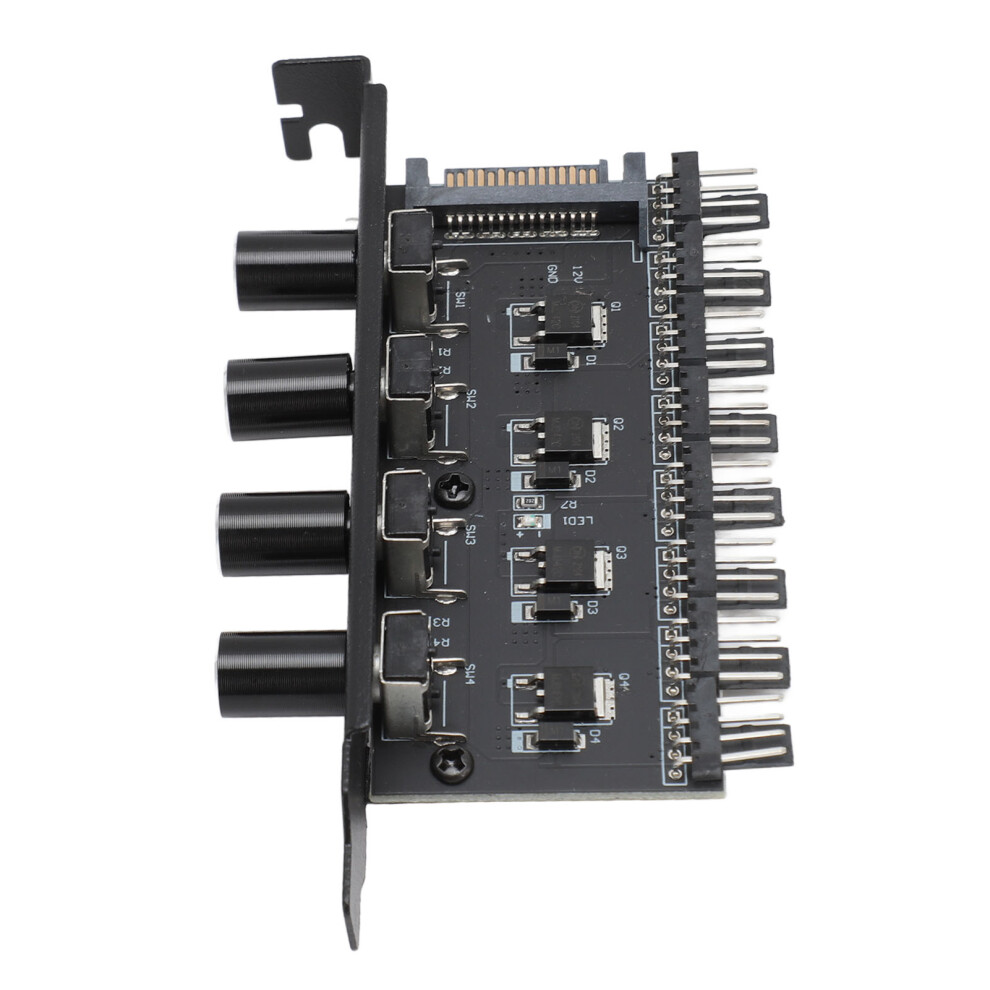 Pc-Lã¼Fter-Drehzahlregler 12 V 4Pin 3Pin 8141948226434